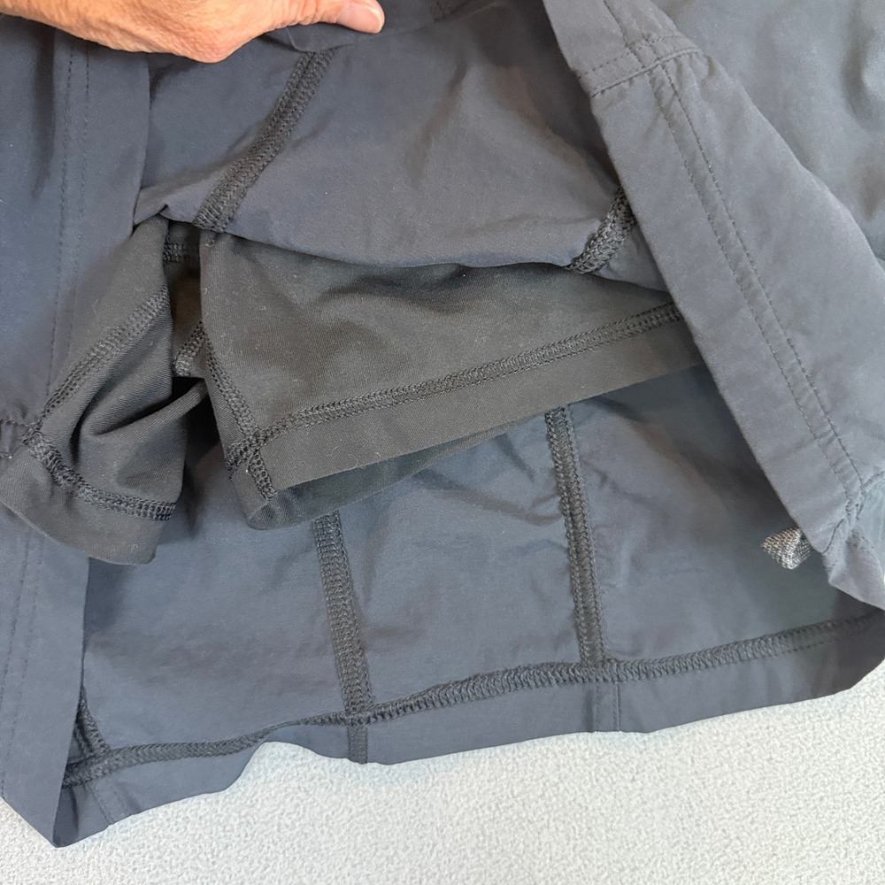 prAna Halle Skort Women Small Black Active Hiking Athletic Pickleball Athleisure - Picture 9 of 13
